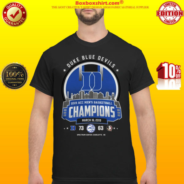 duke acc championship shirt 2019